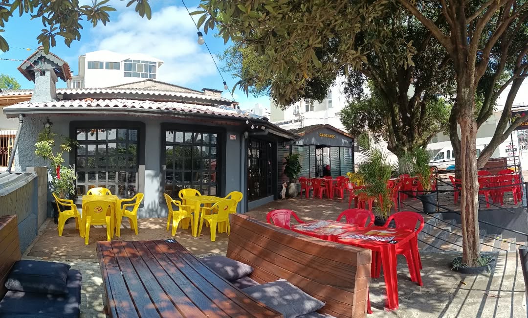 Foto panorâmica da Cascata da Harmonia