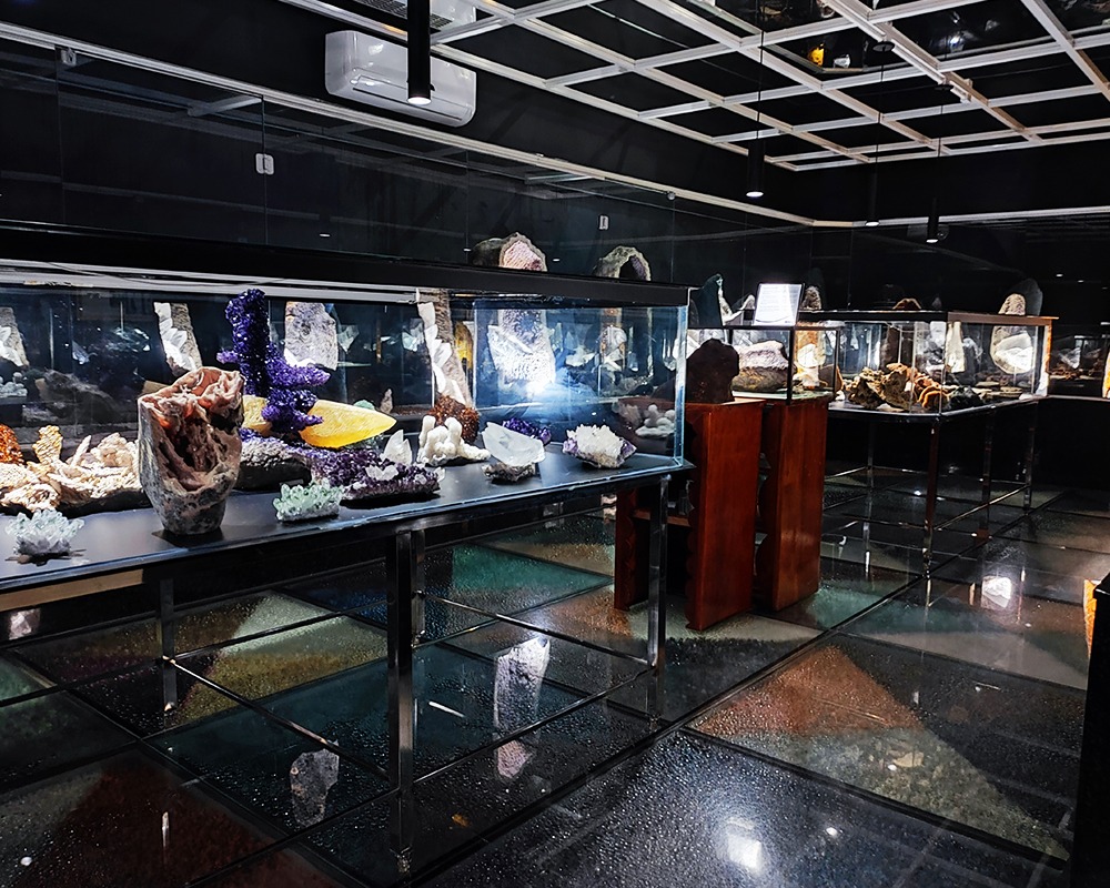 Foto panorâmica da igreja