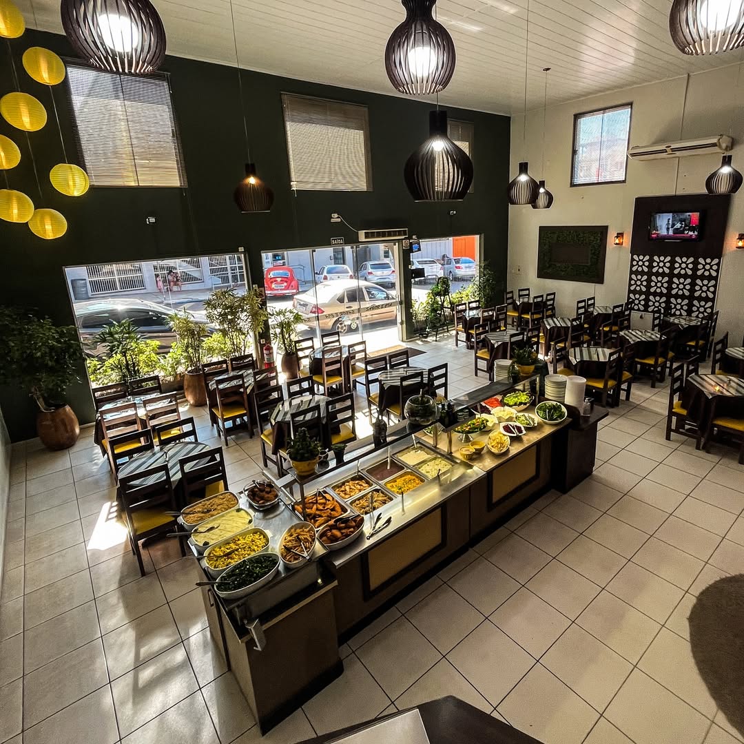 Foto panorâmica da Cascata da Harmonia